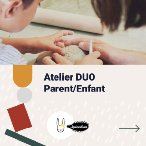 Bon pour un atelier duo de poterie Parent + enfant