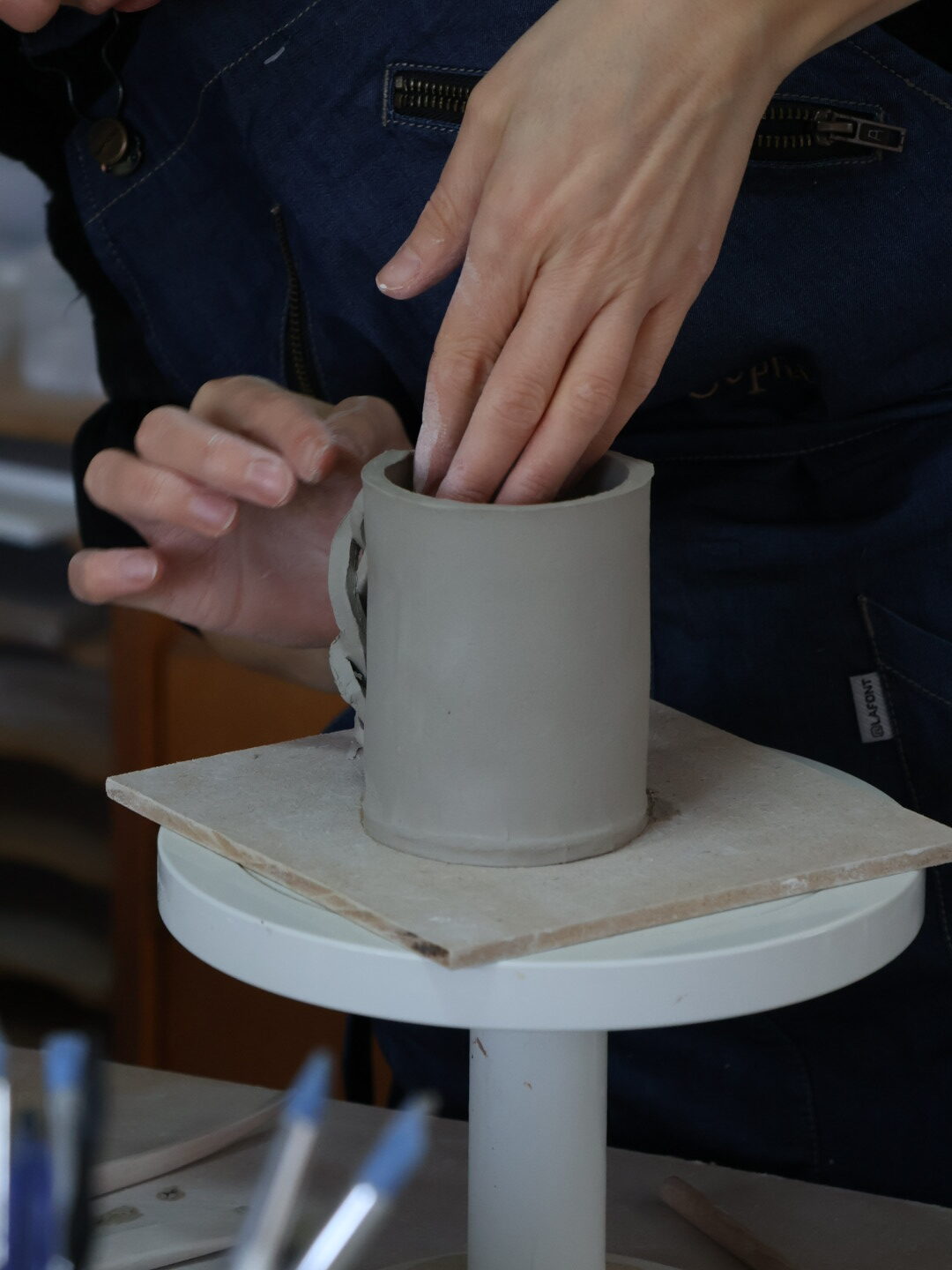 atelier de poterie à cholet Lapincitron
